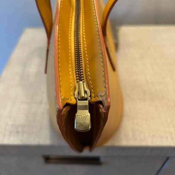 Louis Vuitton Yellow Epi Saint Jacques GM + Matching LV Wallet - Picture 7 of 16